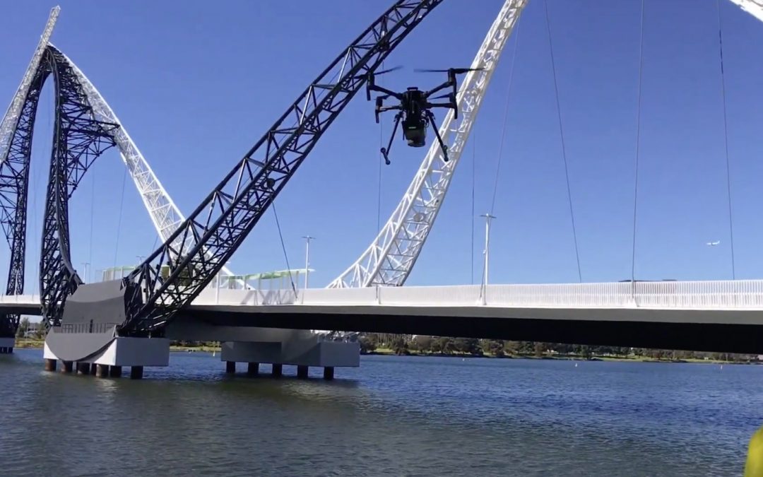 Scanning the Matagarup Bridge